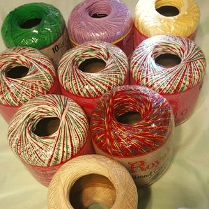 100% Mercerized cotton yarn.